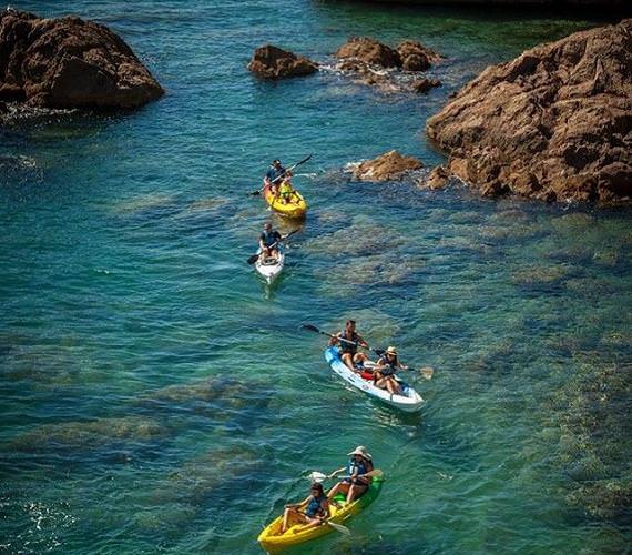 Sortie en kayak de mer à Sète